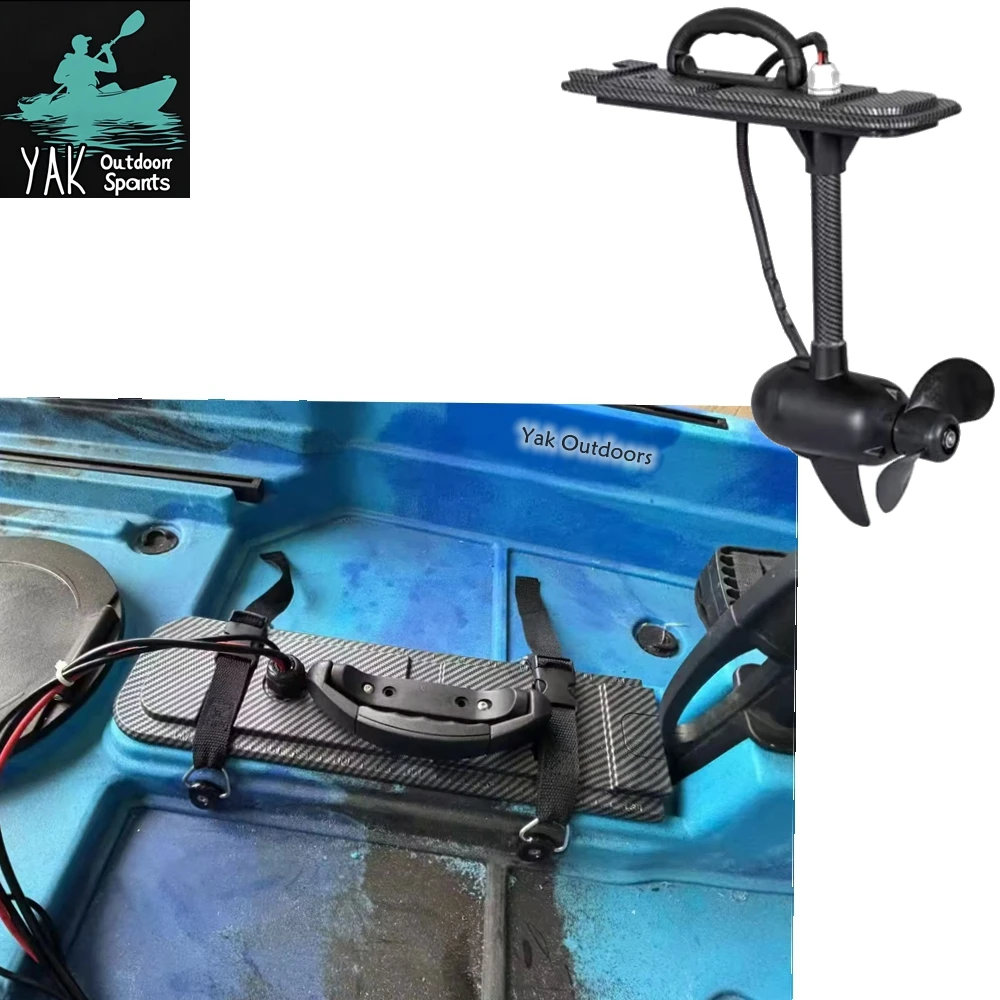 Outdoors Electric Trolling Motor for Fin Drive Fishing Ka 55lbs Thrust Heavy Duty Outdoor Water Sport Accessory