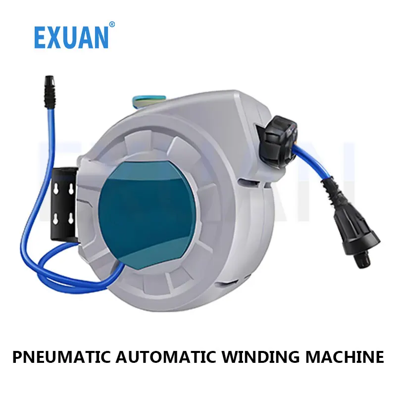 10M/15M/25M Auto Repair Air Drum Automatic Telescopic Air Hose Reel Electric Drum Water Drum Car Beauty Winder Tube Collector