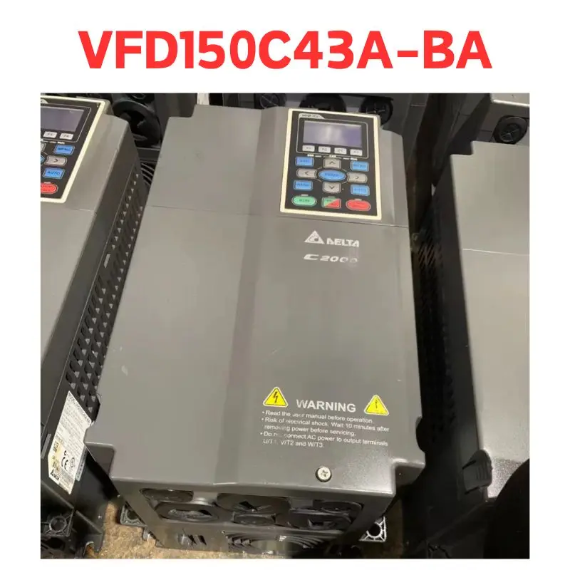 

90% new, Delta inverter, VFD150C43A-BA， Beautiful condition, well tested, fast delivery