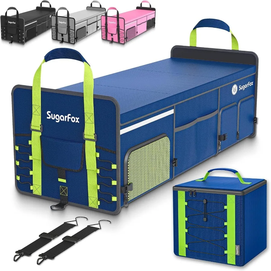 

Органайзер для багажника Bold Color Block 95L 35x13.8x11.8 Специальное хранилище для обуви 26L Ice Pack Складной для внедорожника Автомобильные джипы Автомобильные аксессуары