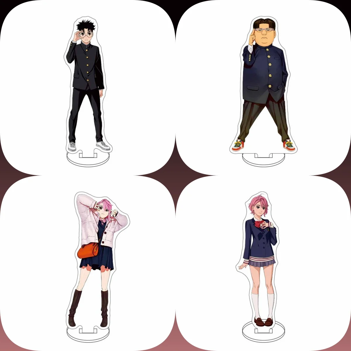 

15CM Charm Anime DAN DA DANG Acrylic Stand Model Cosplay Characters Ornament Accessories Goods Collection Gifts