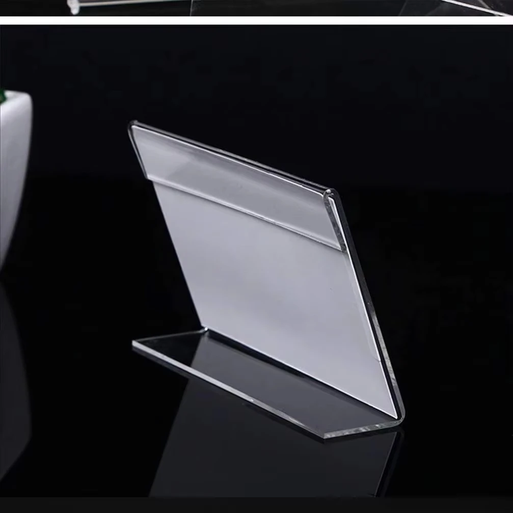 36pcs A4 A5 A6 Acrylic Sign Holder, Landscape Document Frame Stand for Office Desk, Restaurant Menu, Reception Name Card Display