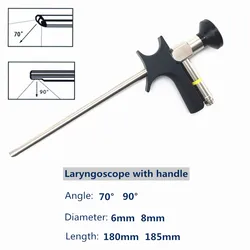 HD Rigid Endoscope 6mm 8mm / 0 90 70 Degree Rigid Endoscopy Camera