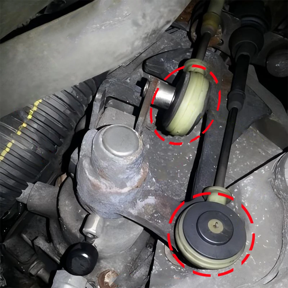 2set Getriebe Shift Kabel Linkage Ende Stange Buchse Adapter Gromme Manuelle Übertragung Für Vauxhall/Opel Astra Insignia Vectra MOKKA – Detail 4