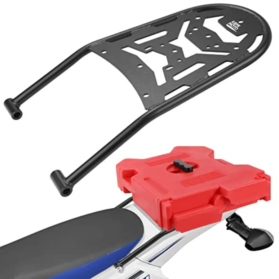 حامل تخزين الأمتعة للرف الخلفي العالمي للدراجات النارية DRZ400S SM وKLX400S إندورو رف ذيل البضائع المتين مع YearRoun #1