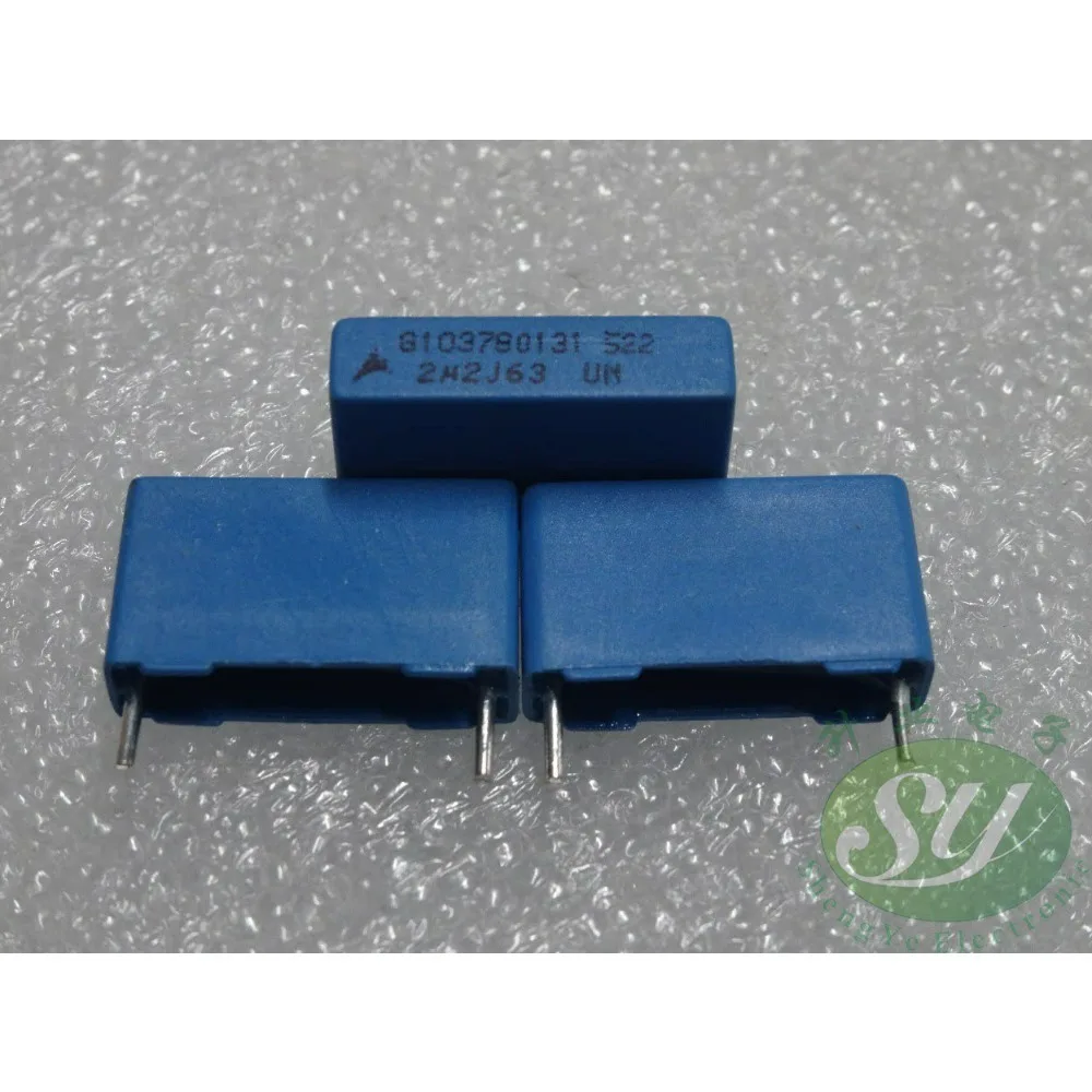 10pcs/lot EPCOS 2.2uf/63v 2u2 225 Brand New 15mm Film Capacitor
