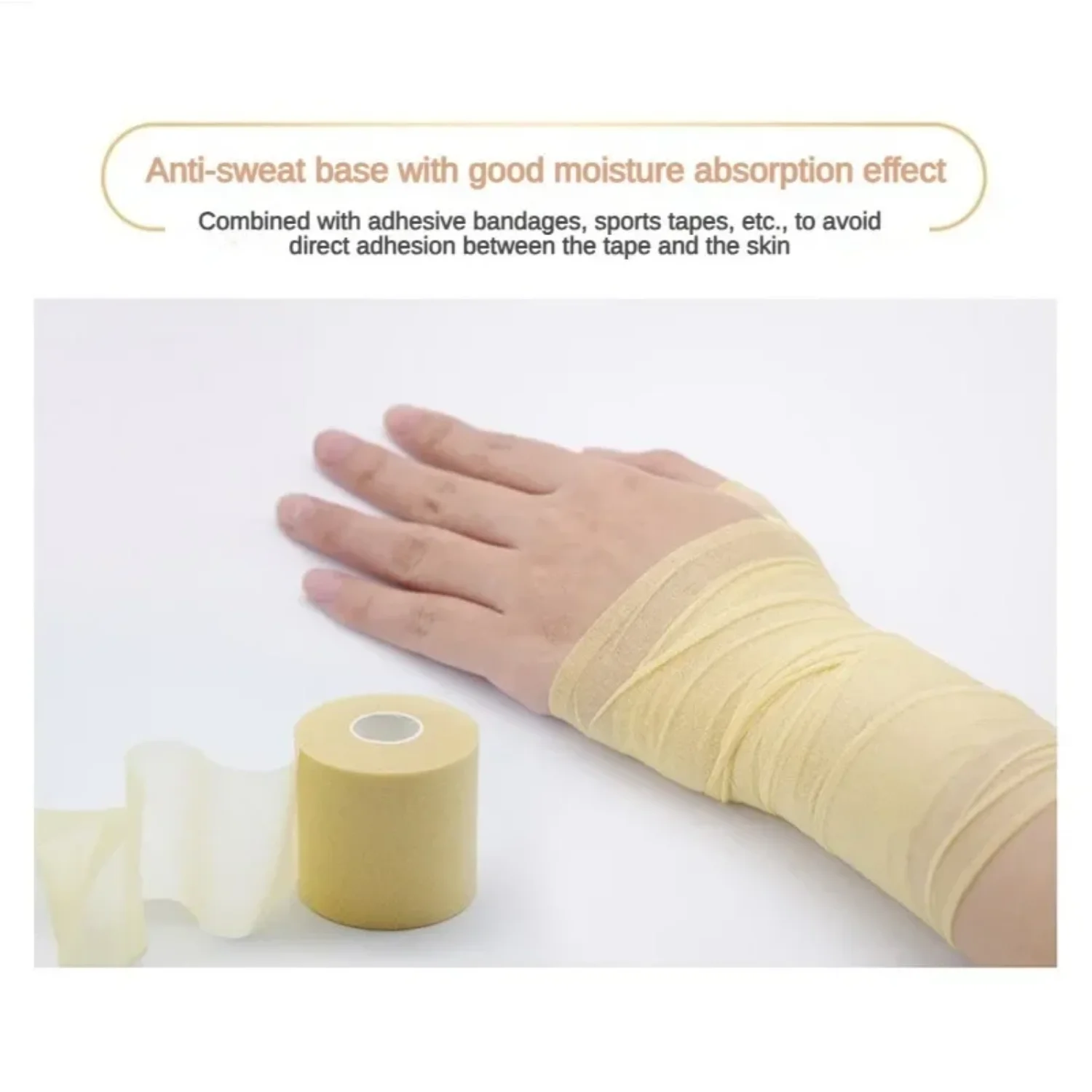 أشرطة علم الحركة الرياضية Elastoplast ضمادة الرياضة وسادات الكوع والركبة فيلم رغوة Underwrap الرياضة قبل التفاف شريط رياضي خريطة