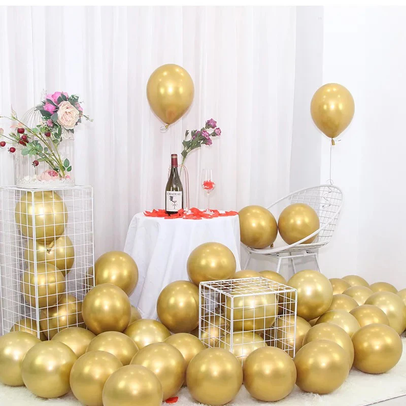 11pcs Black Gold Number Foil Balloons Happy Birthday Party Decorations Adult Kids 10 11 14 15 18 21 25 30 35 40 50 60 Year Old