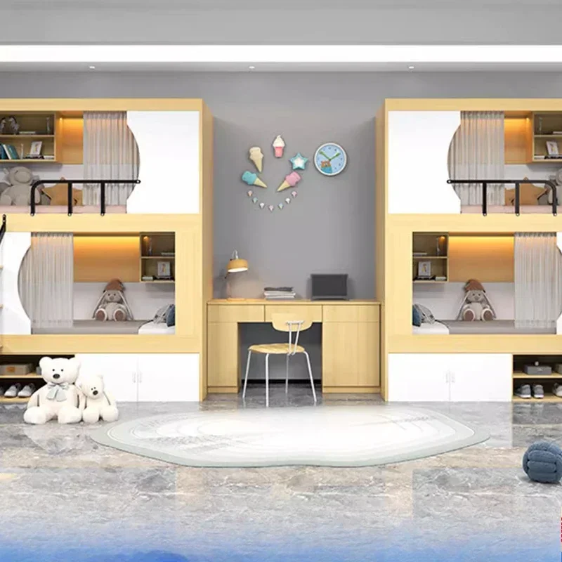 Youth Hostel Homestay Space Capsule Upper and Lower Bunk Beds Student Dormitory Beds Small Apartment Hotel Upper and Lower High