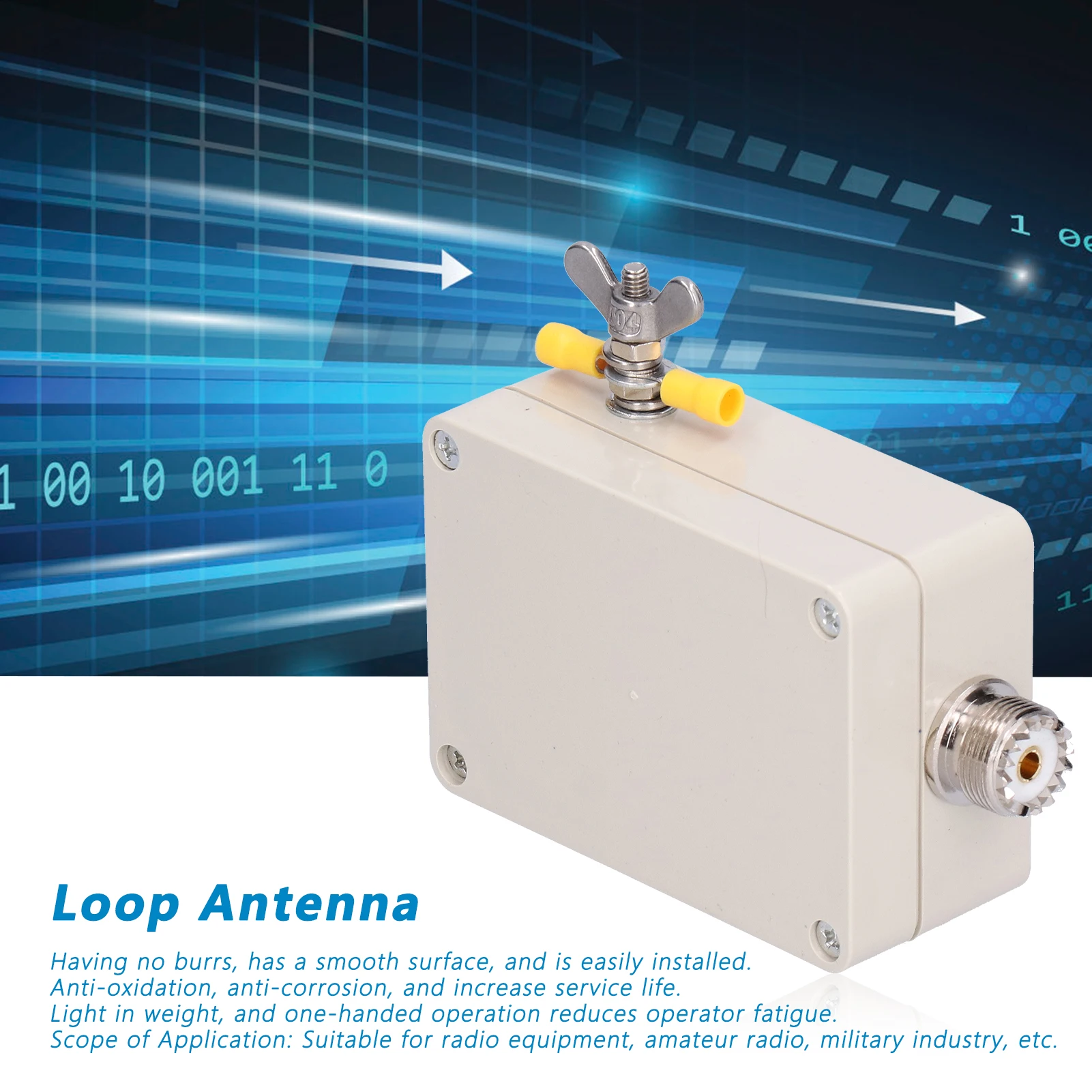 49:1 Balun Short Wave Balun HAM HF Antenna Four Band 5-35MHz End Fed Half Wave Antenna Ham Radio Balun For HF Short Wave
