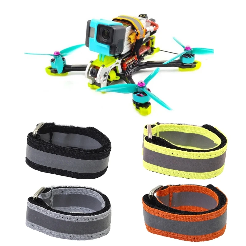 FPV Battery Straps High Reflective Tape Band for Night Flight Accessory