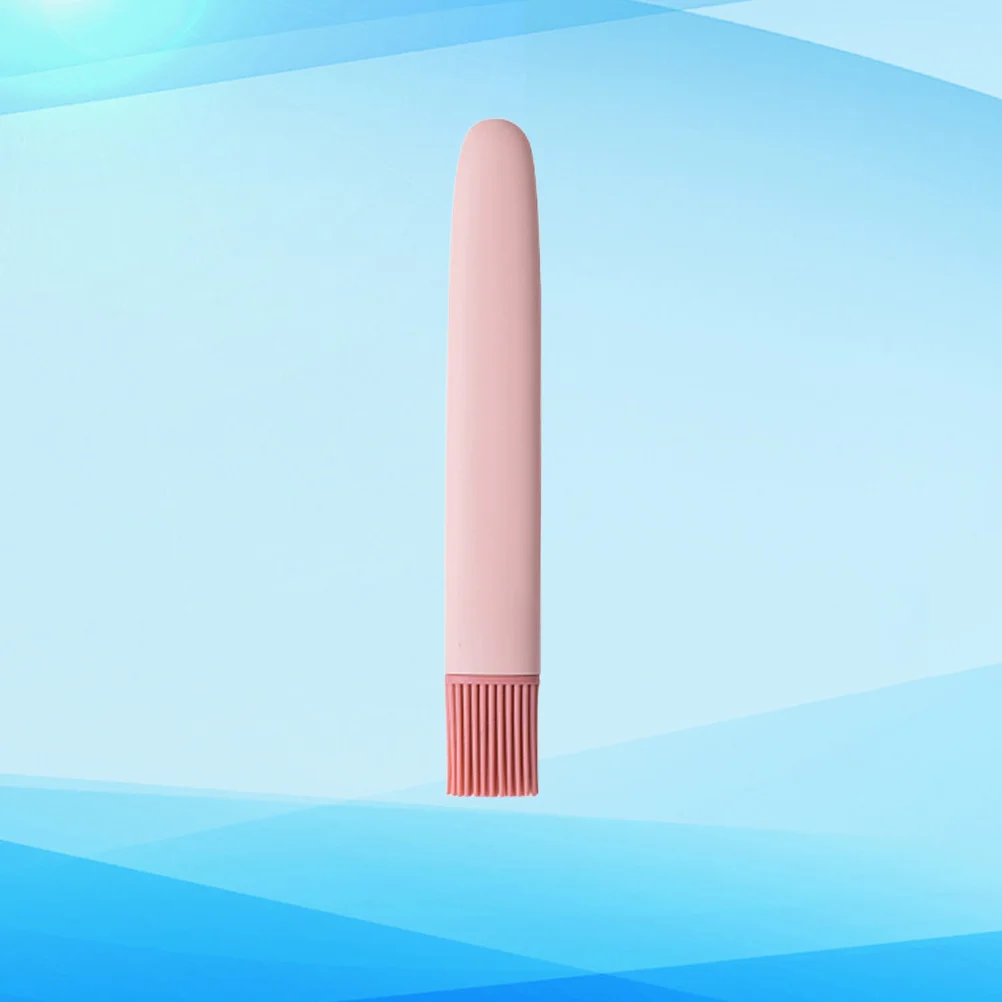 

Silicone Basting Oil Brush Bbq Kitchen Baking Utensil Food Grade Soft Bristles Ergonomic Handle Pink