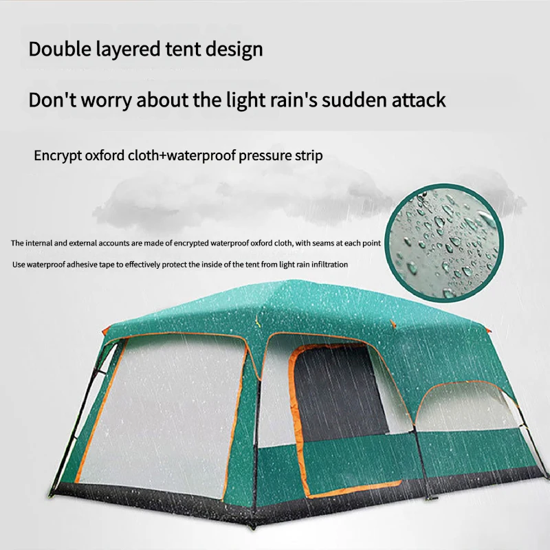 Tentes de Camping Glamping personnalisées Oxford, dôme de Glamping étanche, ultralégères, installation facile, luxe pour Camping familial en montagne