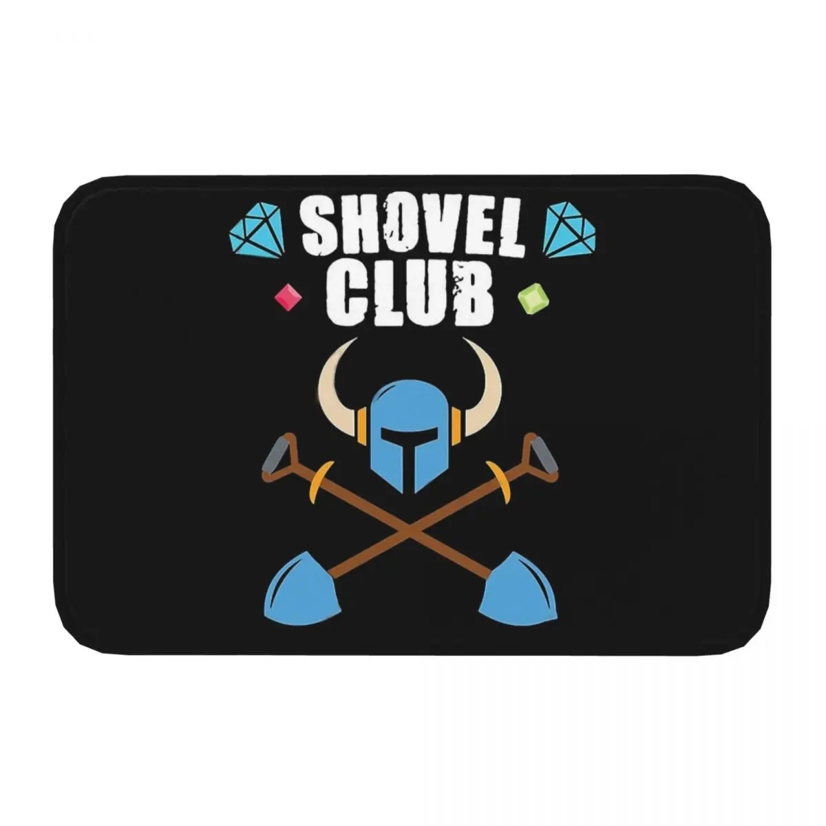 Shovel Knight 8 Bit ACT Game Bedroom Mat Action Adventure Club Dj Electronic Doormat Kitchen Carpet Outdoor Rug Home Decoration