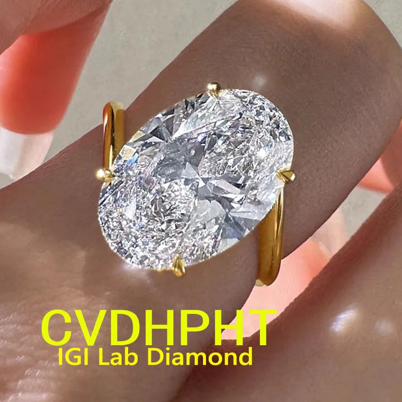 

Настоящее золото 18 карат, 5-каратное твердое желтое золото, кольцо с бриллиантом, выращенное в лаборатории, IGI, грушевидная огранка, цвет D, свадебное обручальное кольцо ﻿ ﻿