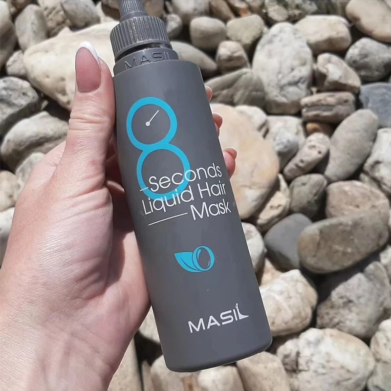 MASIL 8 ثانية صالون قناع الشعر Masil استعادة الشعر علاجات ممتازة الكيراتين إصلاح مرنة الترطيب شامبو العناية بالشعر
