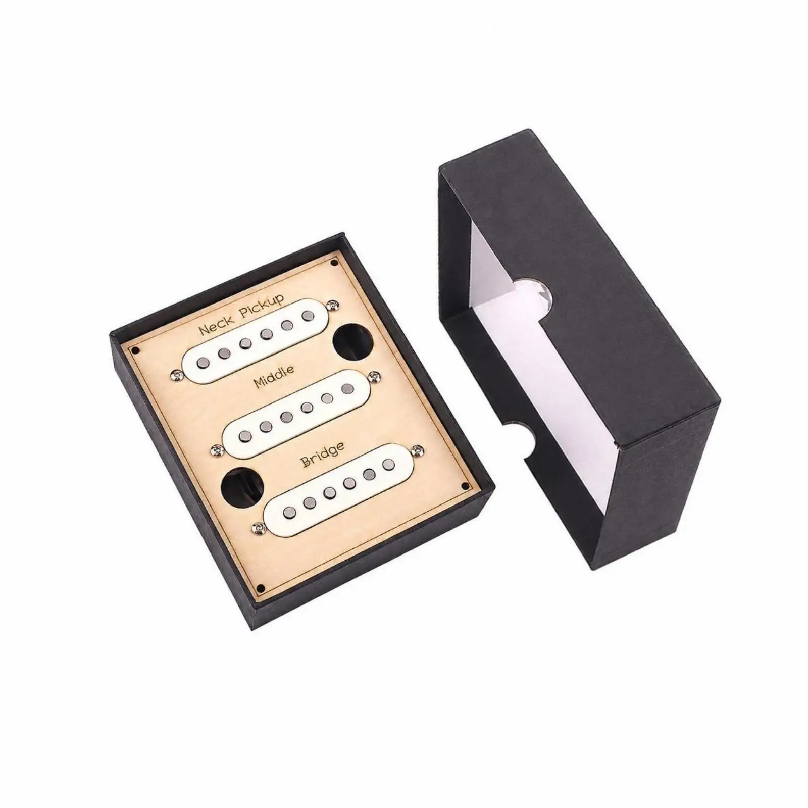 Guitar Pickup Set with Mounting Screws | tailored Presentation Box, Ready-to-Install, Electric Guitar Pickup Set