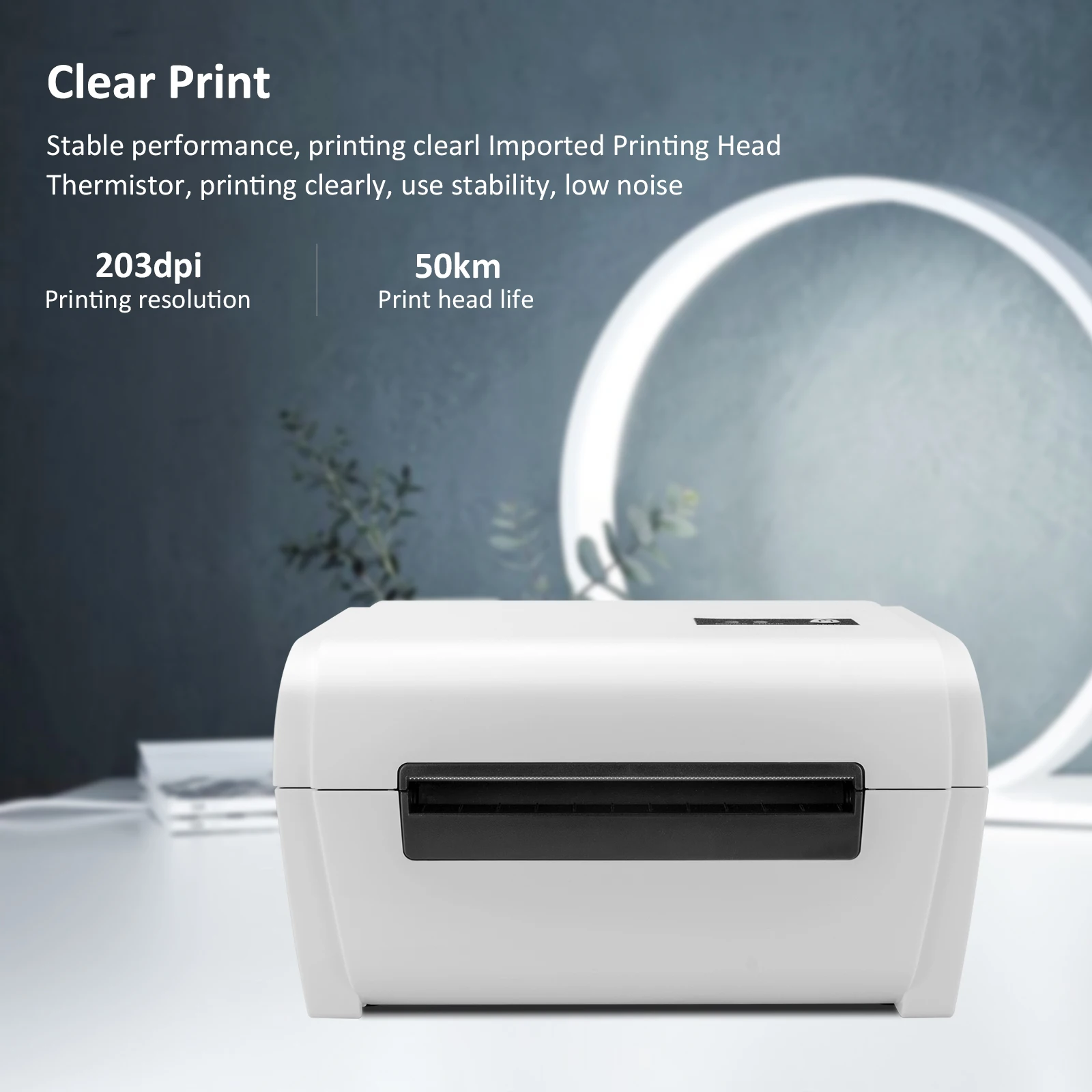 Thermal Printer for Android IOS Windows-Stock Product Portable USB for Bluetooth Address Label Printer