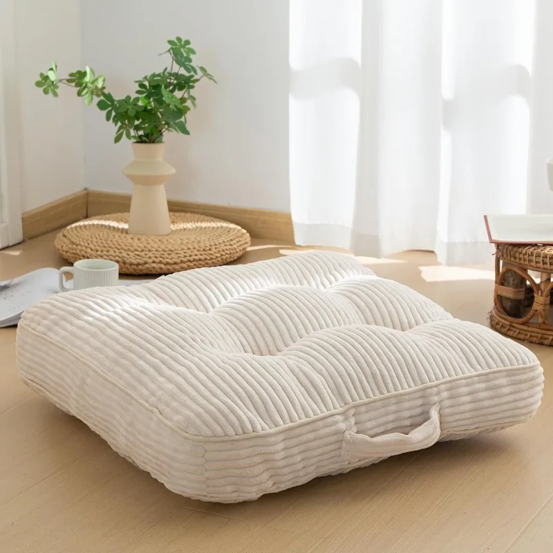 Breathable Breathable Corduroy Sponge‑Particle Thick Seat Cushion Buttock Pad for Home Office Sitting Yoga Meditation Daily Relax Practice - Aliexpress Deal
