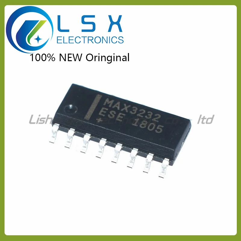 New/5pcs SMD MAX3232ESE SOIC-16 chip RS232 transceiver Original On stock