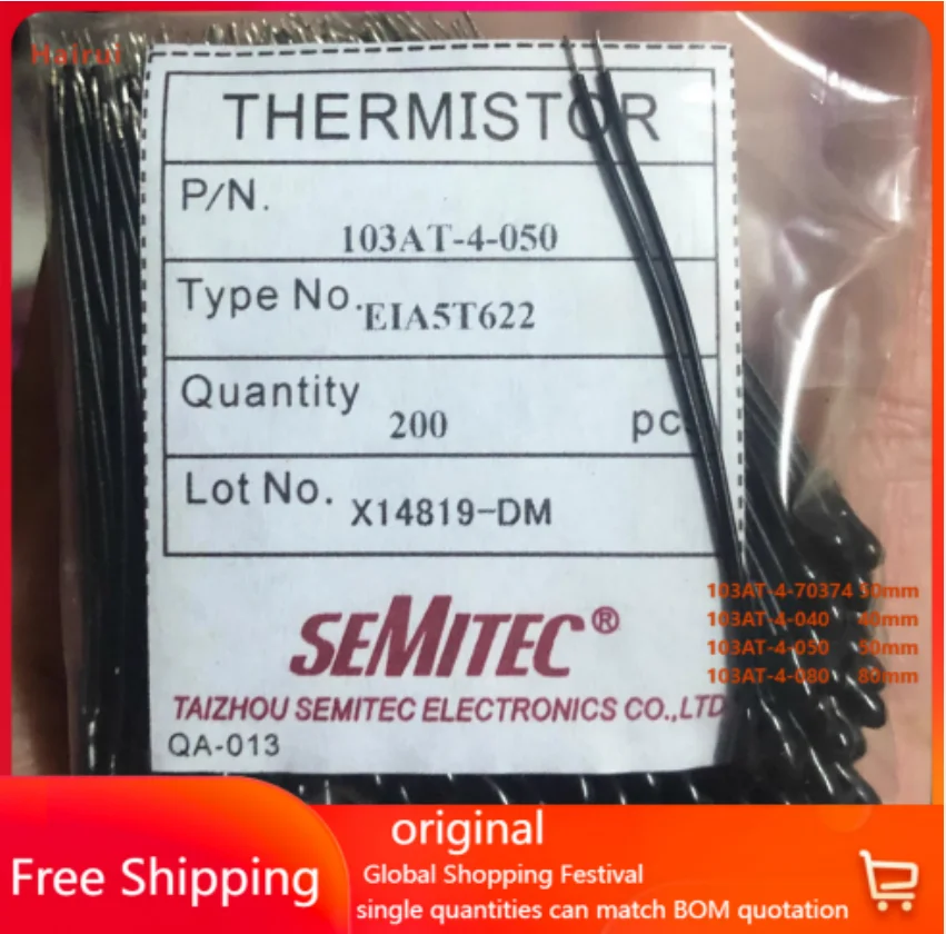 10PCS/LOT Semitec 1…