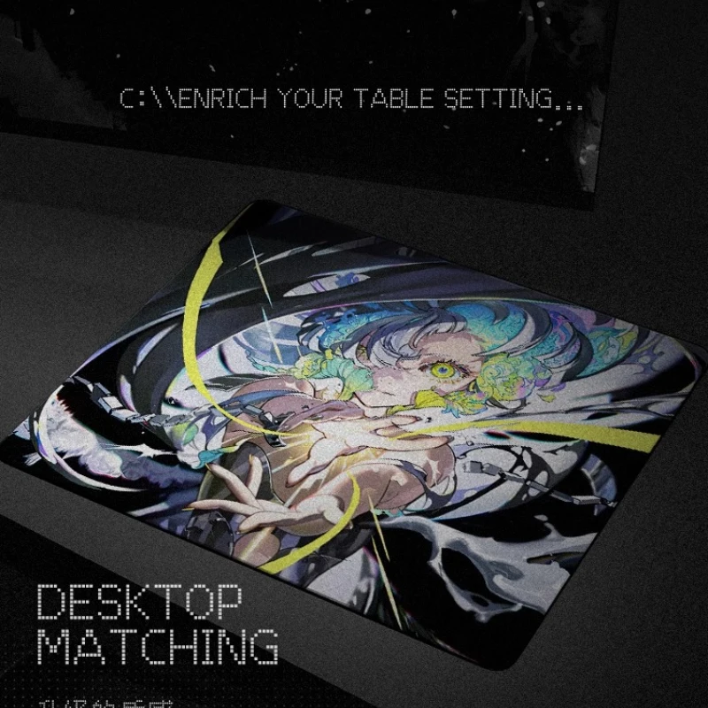 Gaming-Mauspad, individuell, rutschfest und stabil, 490 x 420 mm, 450 x 400 mm, 350 x 300 x 4 mm dickes Polyurethan-FPS für Gaming-Mauspad