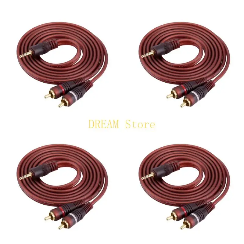 3.5mm split end home sound cord for phone laptop and daily use Best Sale