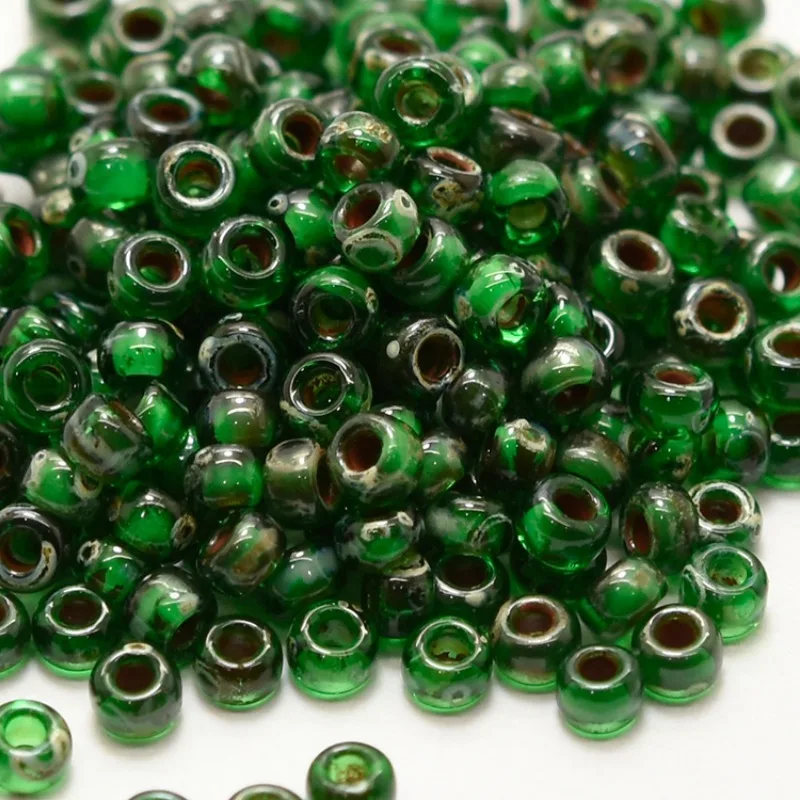 Miyuki Round Beads Picasso Coating Series Glass Beads Japan DIY Seed Beads for Jewelry Making