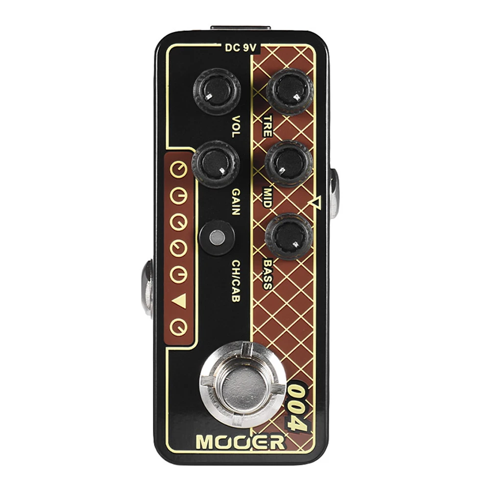 Mooer Pedal 004 Day Tripper Effects Digital Preamp Bass Guitar Electric Acoustic Electric Guitars Pedals Musical Instruments