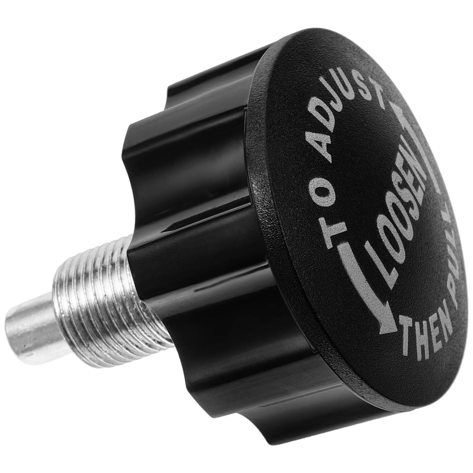 Exercise Replacement Parts For Fitness Equipment Bikes Height Screw Gymnastics Bar Spring Knob Black