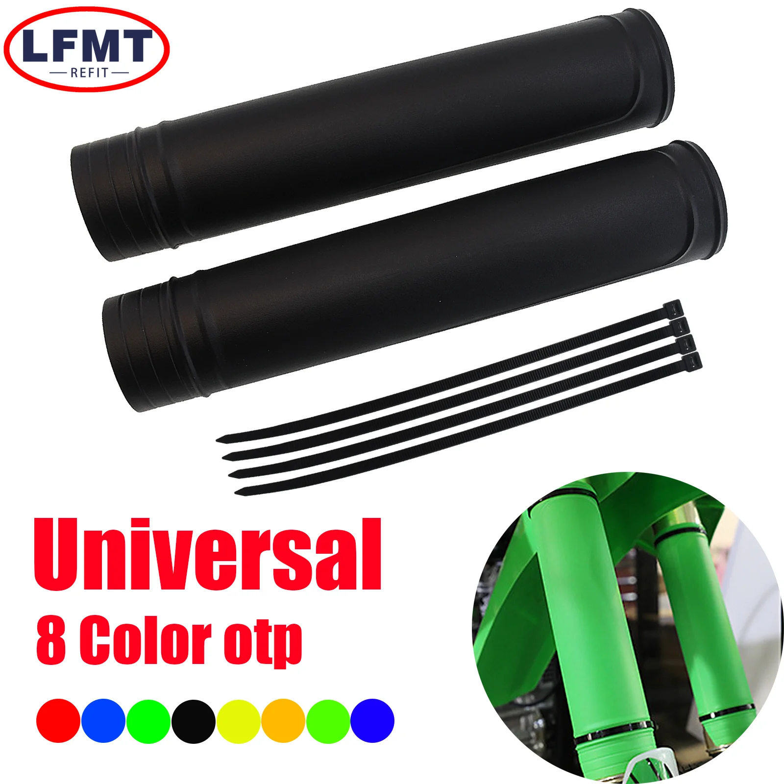 

Motorcycle Universal Fork Cover Shock Absorber Guard Protector For KTM Yamaha Honda Husqvarna Suzuki Kasawaki KX65 85 100 125