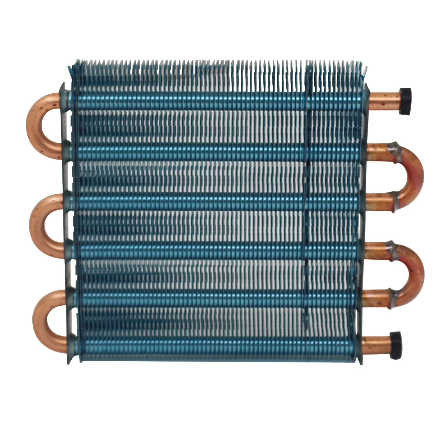 Miniature Condensing Radiator Copper Tube Aluminum Fin Heat Exchanger Finned Air Cooled Evaporator Mini Condenser Accessories