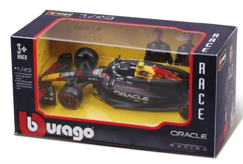Bburago 1:43 Oracle RB Racing RB20 NO.1 Max / NO.11 Sergio Model Car