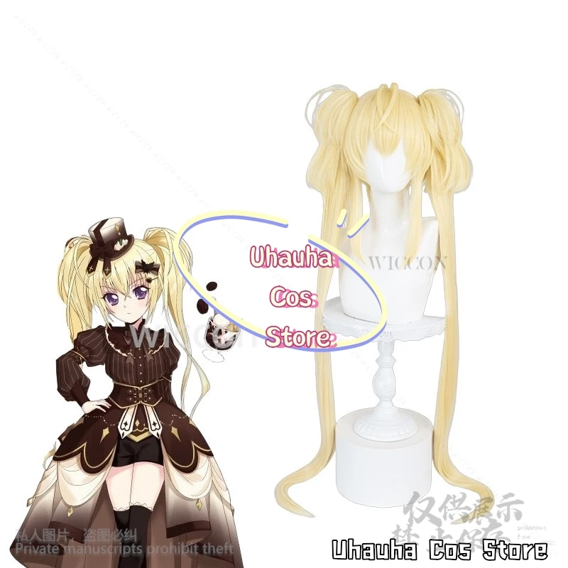 アニメしゅごキャラコスプレutau月読衣装チョコレートプリンセスドレスロリータウィッグ用女の子女性ハロウィンcosカスタマイズ