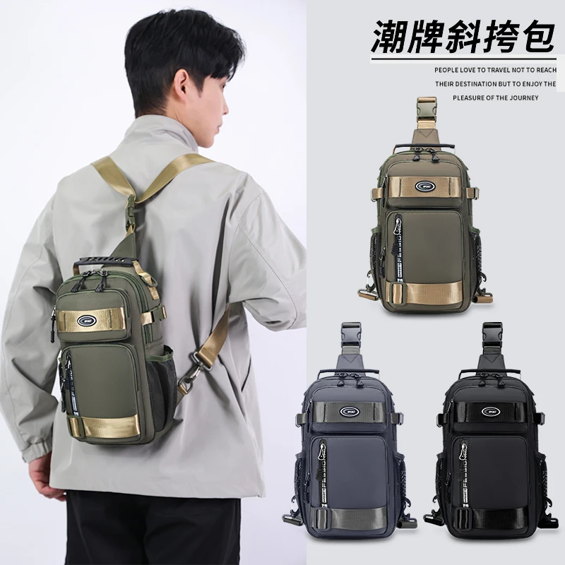 

Leisure men's outdoor travel bag multifunctional chest bag shoulder bag backpack handbag mochilas de hombre 백팩 рюкзак