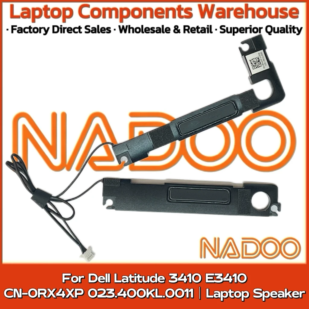 New Original Laptop Notebook Audio Speaker For Dell Latitude 3410 E3410 CN-0RX4XP 023.400KL.0011 built-in speaker horn audio