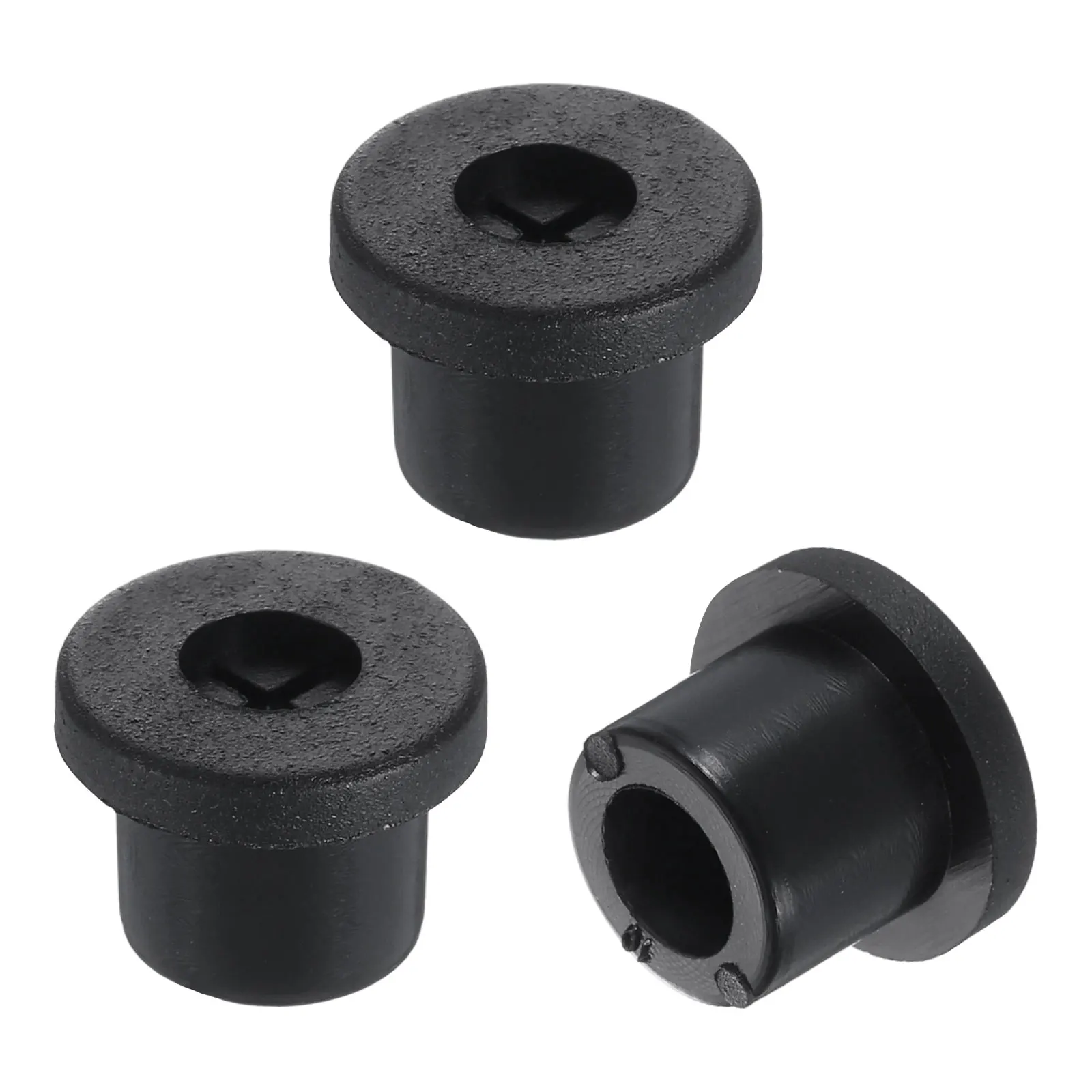3/5/7 pces cabo de fio grommet caber 10-22mm grommet de borracha flexível fio buraco capa passagem através para mesa de computador de escritório