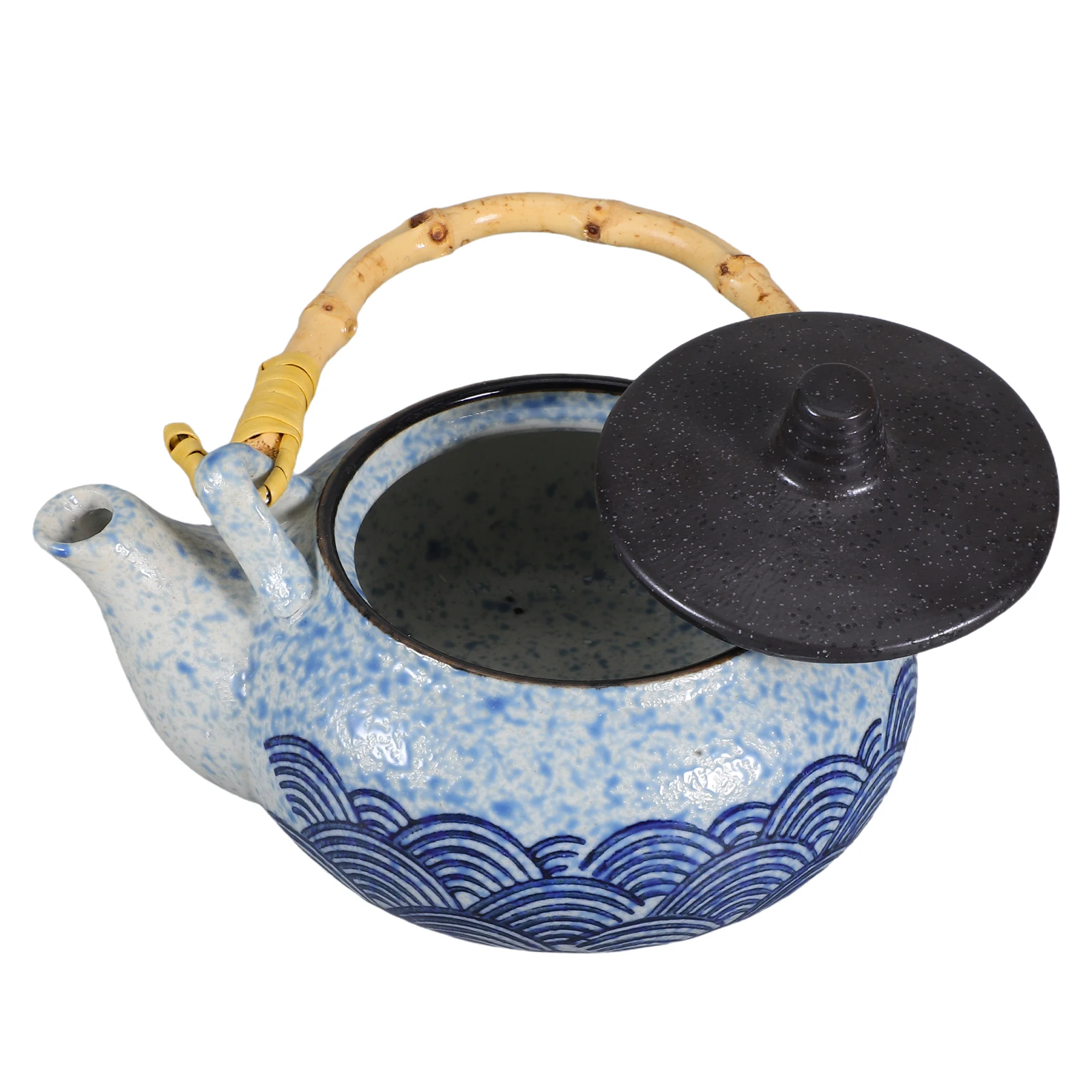 

Ceramic Teapot Retro Kettles Vintage Commercial Porcelain Teaware Office Japanese Design Kitchen Sushi Restaurant Stable