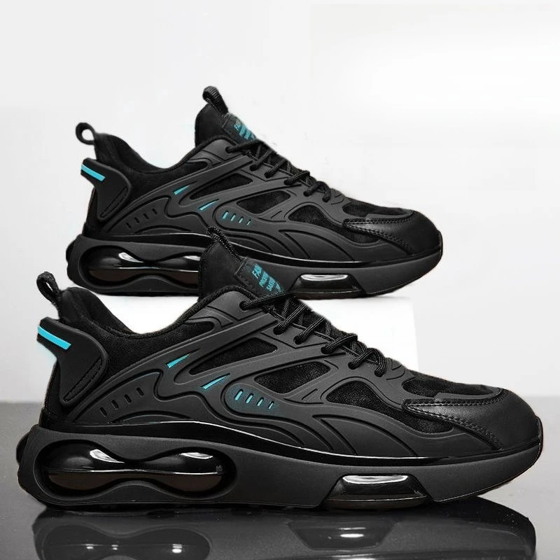 

Мужские дышащие кроссовки на платформе, нескользящие низкие удобные повседневные туфли на шнуровке для папы на осень, повседневные прогулочные теннисные туфли