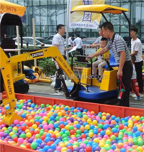 The Children's Large Playground Equipment Project Amusement Excavator Children Excavator
