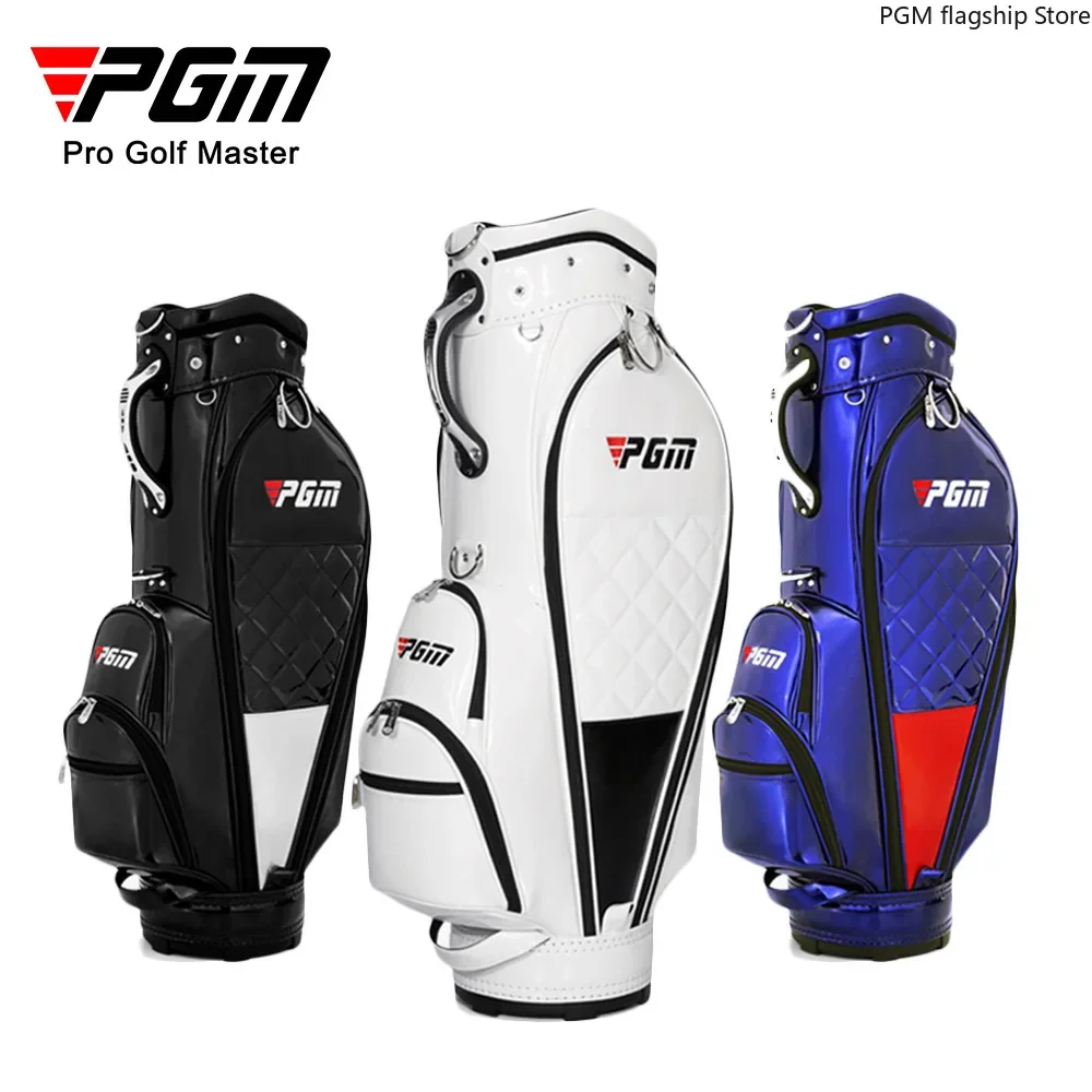 PGM Golf Bag Women's Standard Bag Crystal Leather Lightweight Club Bag Waterproof and Wear-resistant QB084