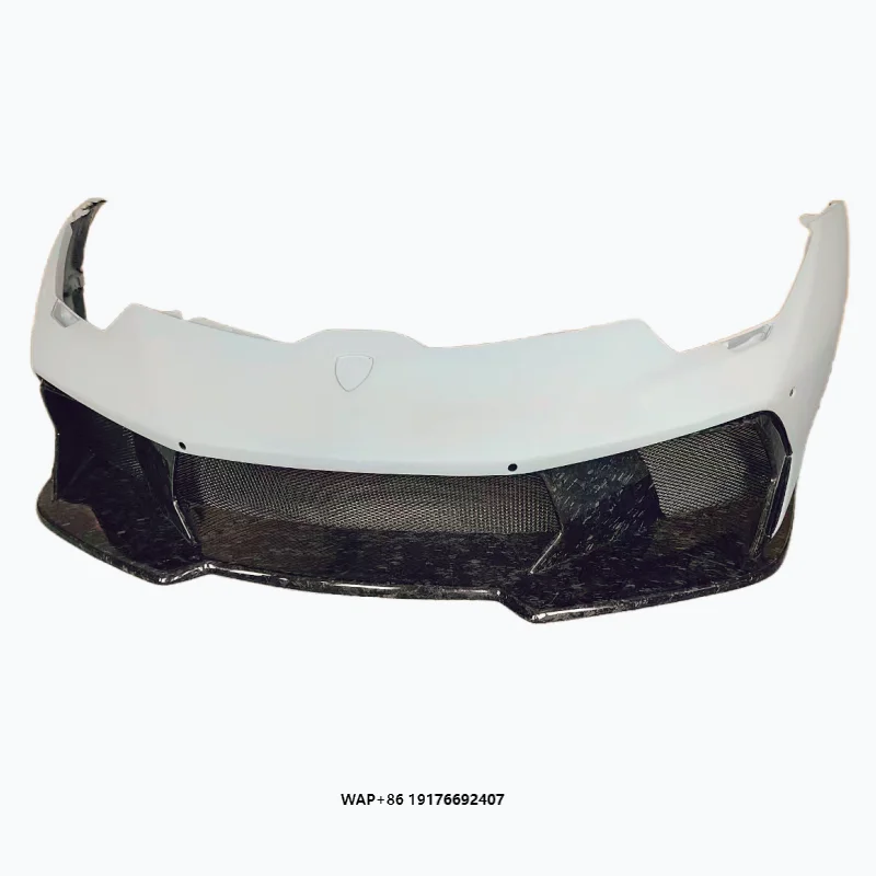 

New V-Style Semi Forged Carbon Fiber Front Bumper Body Kit forLamborghini Huracan LP610 LP580 Modification Upgrading
