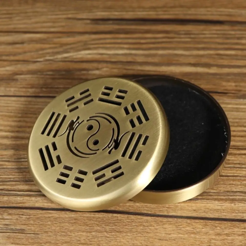 Eight trigrams hollow Incense Burner Statue for Tea Home Decor Ornaments