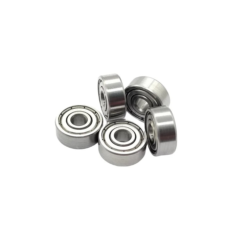 50pcs stainless steel bearing S624ZZ 4*13*5mm deep groove ball bearing S624 -2Z 4x13x5 mm