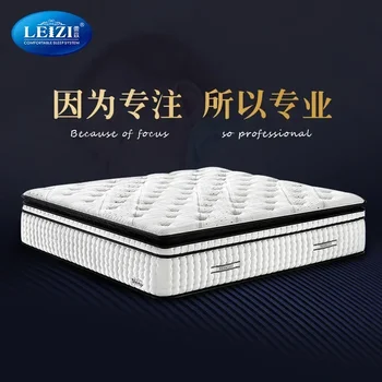 용수철 매트리스 박스 킹 사이즈 침대 또는 퀸 사이즈, 맞춤형 라텍스 침실 가구 매트리스 