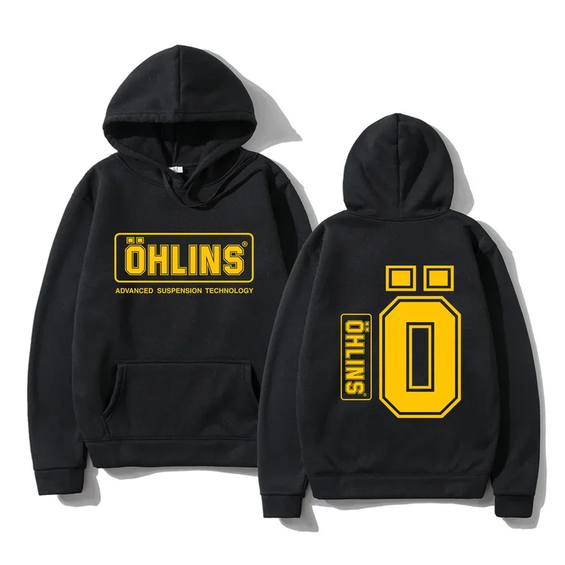 2025 Ohlins women hoodies Autumn Winter print men pullover hooded sweat shirts brand joggers long sleeve sweatshirt coat tops