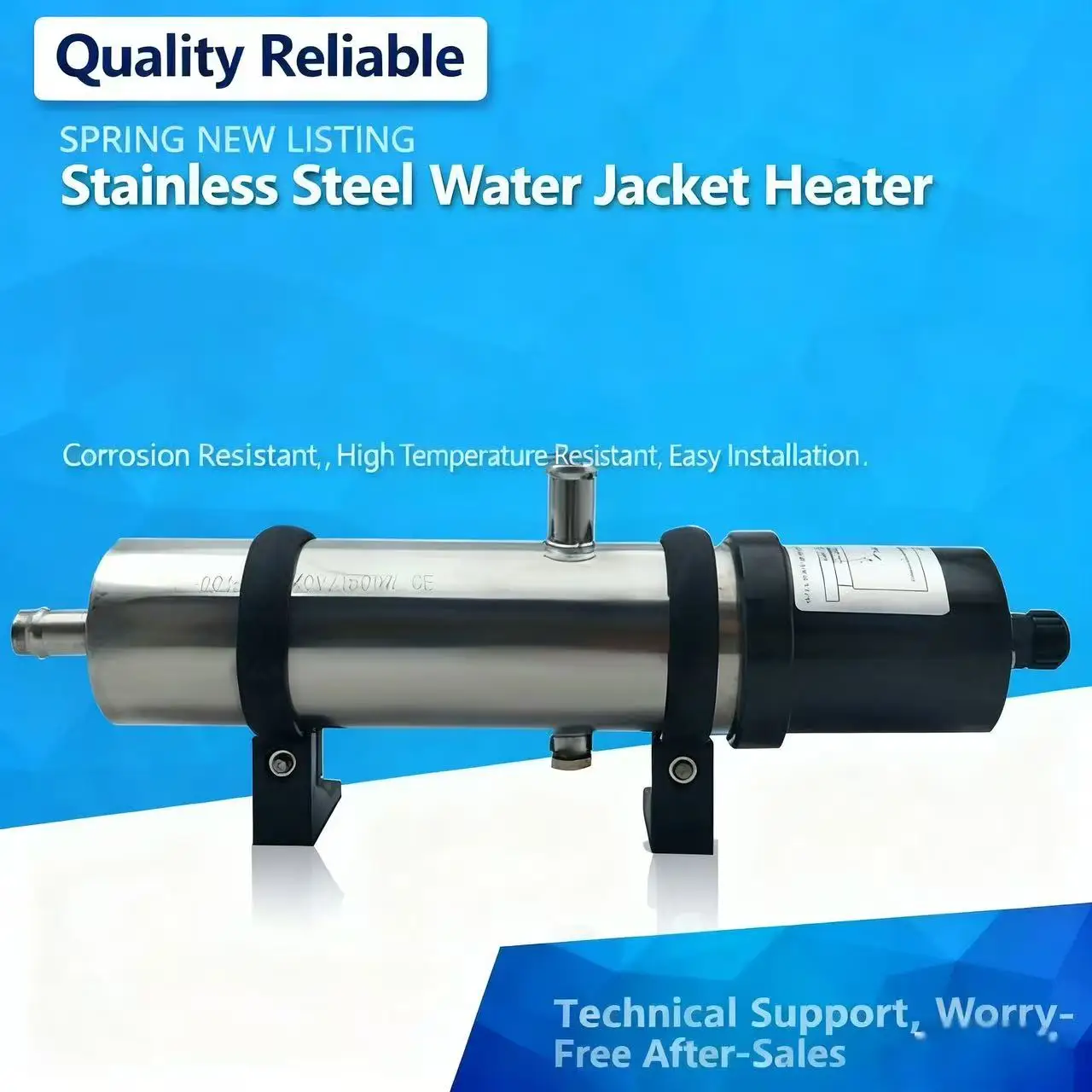 

1-4KW Diesel Generator Water Jacket Heater 12V/24V Low Temp Start Anti-Freeze for Truck RV Boat 2025