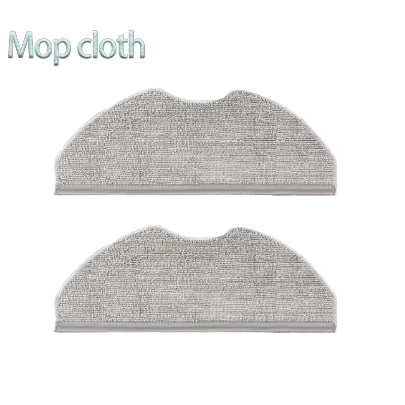 مناسبة لملحقات المكنسة الكهربائية الروبوتية Xiaomi H40/OV51: فرشاة رئيسية فرشاة جانبية فلتر HEPA ممسحة قماش كيس غبار #4