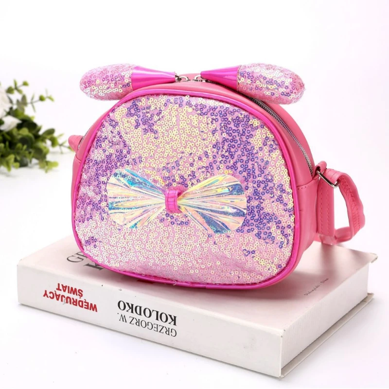 Children Crossbody Bag Shiny Women Shoulder Bag Cute Cartoon Princess Bags Mother Kids Bags for Girl Women Designer Bags Сумка