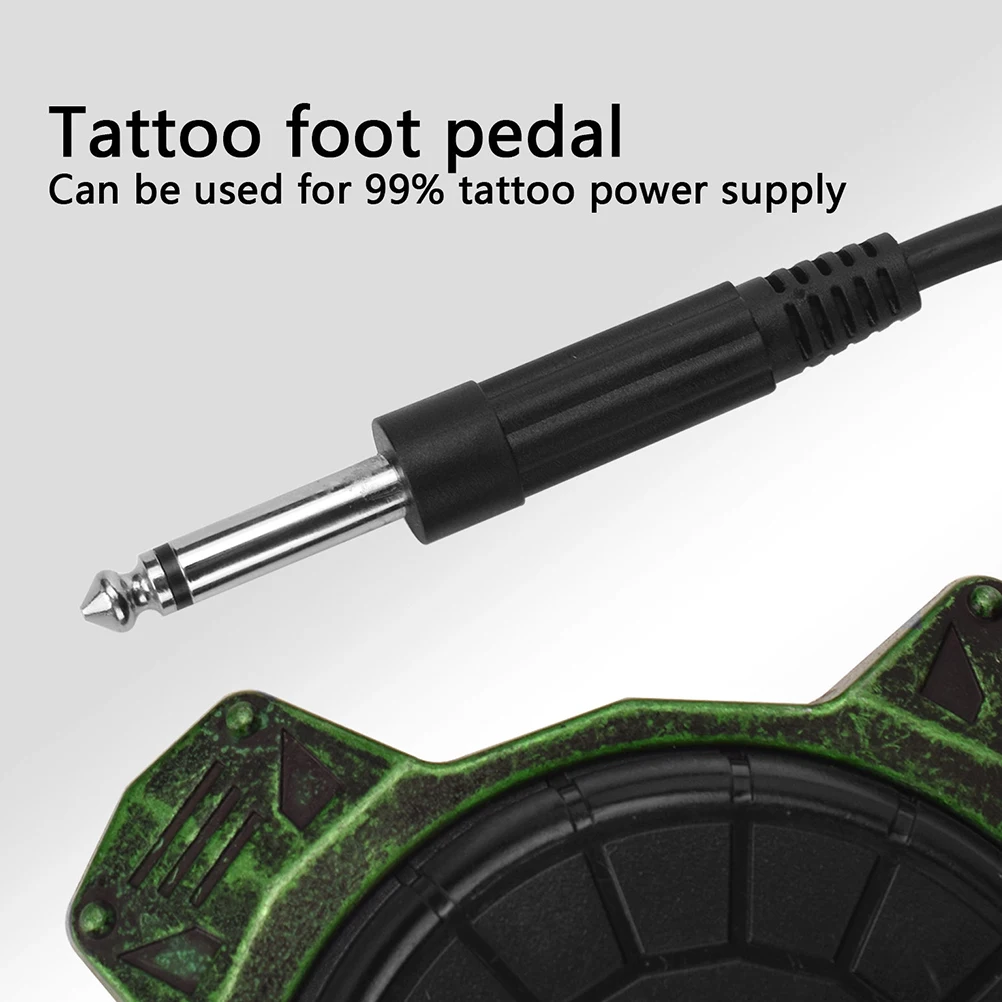 

Aluminum Alloy Tattoo Foot Pedal for Machine Wireless Accessories Power Supply Professional Tattoos Machine Supplies Footswitch